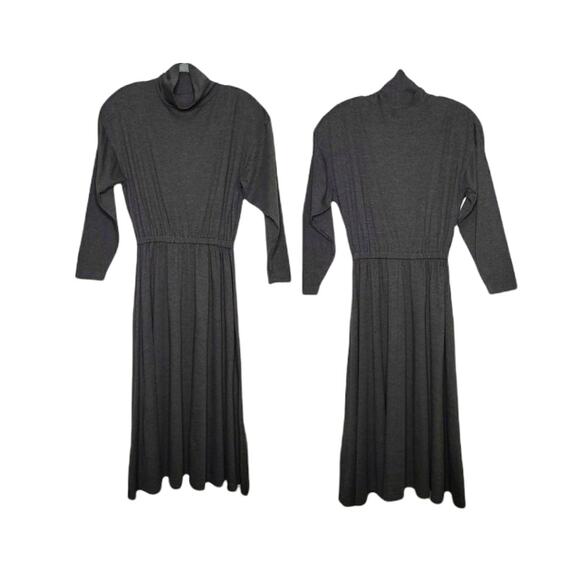 Vintage FADS Mock Neck Midi Sweater Dress, Size XL * NWT * - Picture 1 of 6